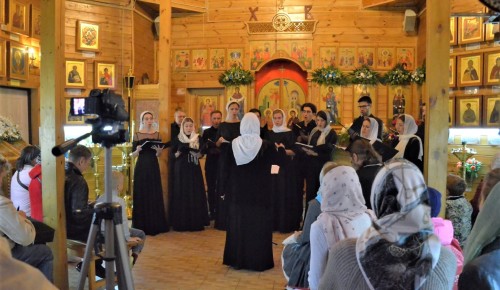 В храме Патриарха Московского в Зюзине состоялся концерт духовной музыки
