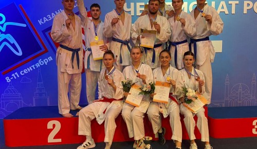 Воспитанники  «Самбо-70» завоевали три награды на чемпионате России по каратэ WKF