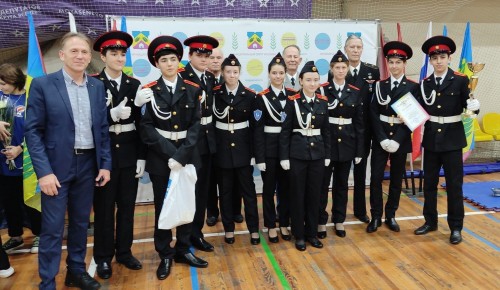 Кадеты школы №1212 стали победителями военно-патриотического фестиваля «Виват, Россия!»