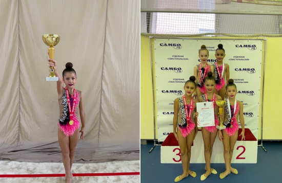 Ученица школы №1534 успешно выступила на чемпионате Москомспорта по художественной гимнастике