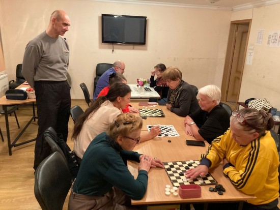 В ЦСМ «Коньково» организовали районные соревнования по шашкам  для пенсионеров