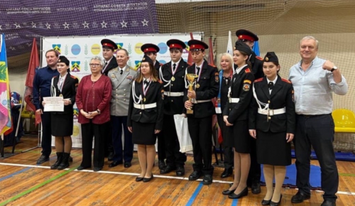 Ученики школы №1694 заняли первое место в конкурсе «Виват, Россия!»