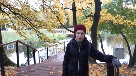 Ученица школы №536 посетила Воронцовский парк в рамках олимпиады «Музеи. Парки. Усадьбы»