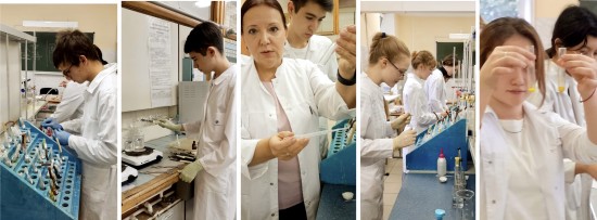 В отделении «Академическое» ОК «Юго-Запад» стартовали занятия для будущих химиков-аналитиков