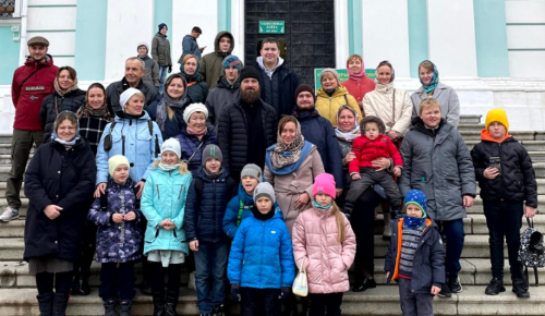 Воспитанники воскресной школы Котловки совершили поездку в Свято-Троицкую Сергиеву Лавру