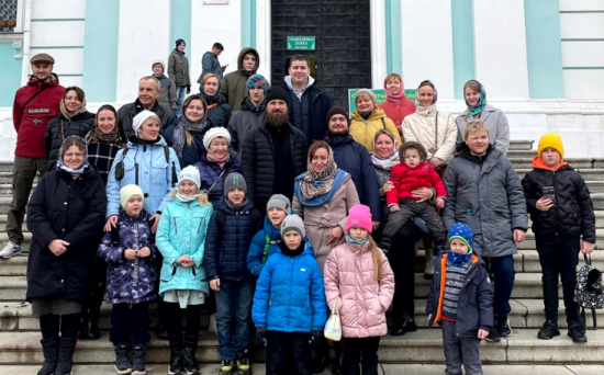 Воспитанники воскресной школы Котловки совершили поездку в Свято-Троицкую Сергиеву Лавру