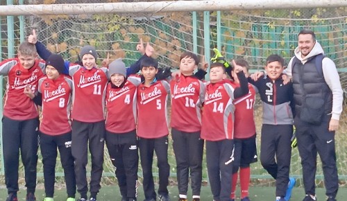 Команда школы №1101 стала чемпионом межрайонного этапа турнира по футболу