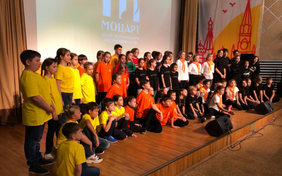 Воспитанники и педагоги центра «Моцарт» приняли участие в фестивале театральных импровизаций «Территория радости»