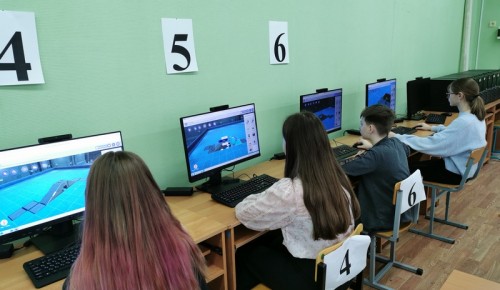 В школе №1212 прошел отборочный этап «IT-марафона 2022-2023» по модулю «Робототехника»