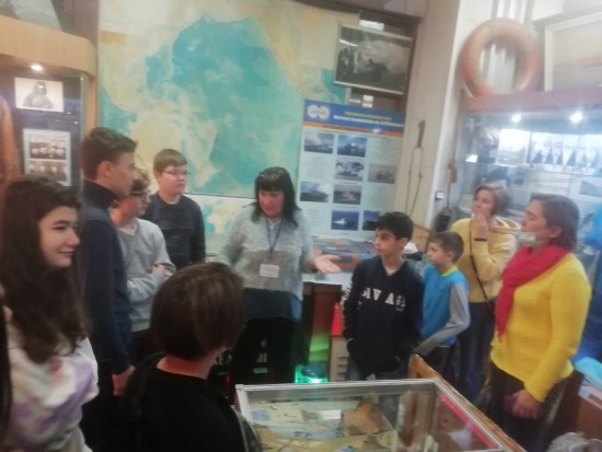 Ученики школы №1279 «Эврика» посетили НИИ Океанологии имени Ширшова
