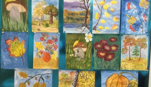 Выставка детских рисунков «Осень» открылась в центре «Орион»