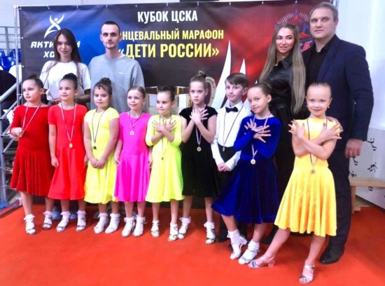 Школа №1507 стала призером танцевального марафона на кубок ЦСКА «Дети России»