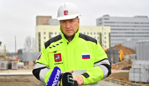 Андрей Бочкарёв: На строящейся станции метро «Потапово» ведутся работы по сооружению монолитных конструкций