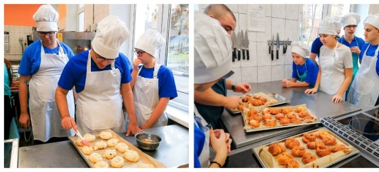 Учеников отделения «Ломоносовское» комплекса «Юго-Запад» научили готовить сдобные булочки