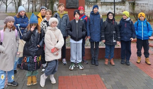 Шестиклассники школы №2086 поучаствовали в экспедиции в городе Владимир