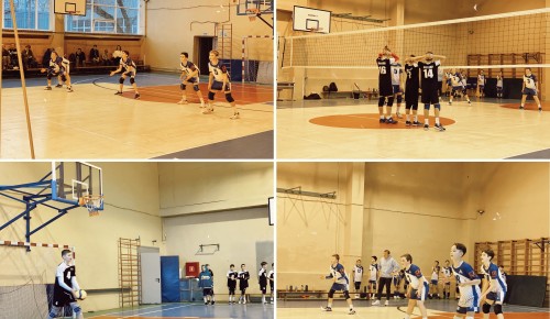 На базе отделения «Севастопольское» ОК «Юго-Запад» проходят игры Первенства Москвы по волейболу