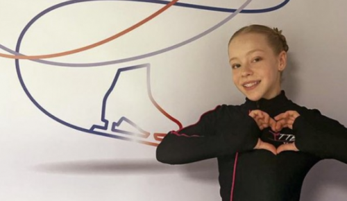 Ученица школы №45 вошла в десятку лучших фигуристок России