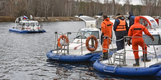 Более 20 судов на воздушной подушке будут патрулировать столичные водоемы зимой
