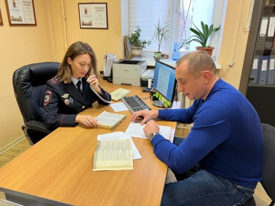Полицейские и Общественный совет приняли участие во Всероссийском Дне правовой помощи детям