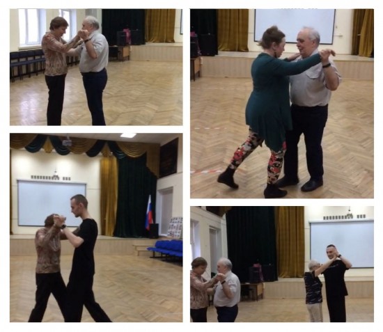 В школе №1507 провели открытый урок по танцам для долголетов