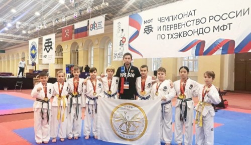 Ученики школы №170 победили на чемпионате и первенстве России по тхэквондо