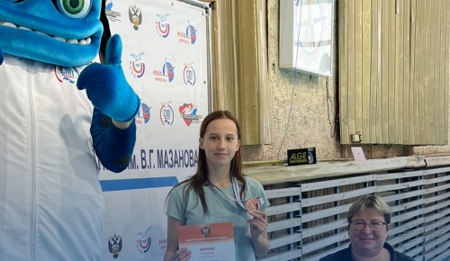 Студентка МГРИ стала призером Всероссийских соревнований по плаванию
