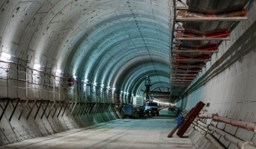 ТПМК «Ольга» проложил тоннель под станцией «Академическая»