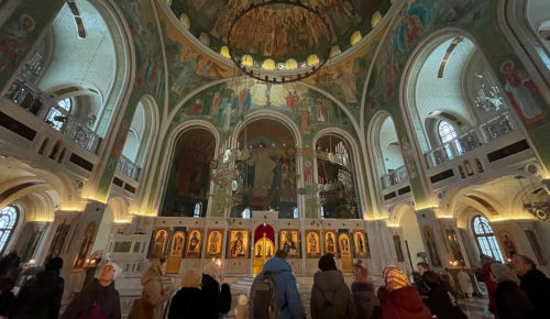 Воспитанники Воскресной школы Котловки посетили Сретенский монастырь