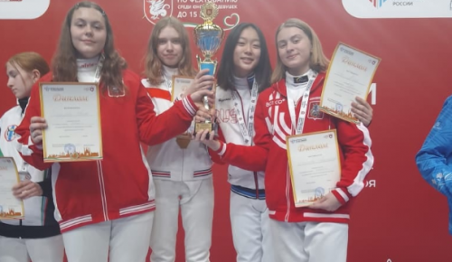 Спортсменка из Южного Бутова стала призером первенства России по фехтованию