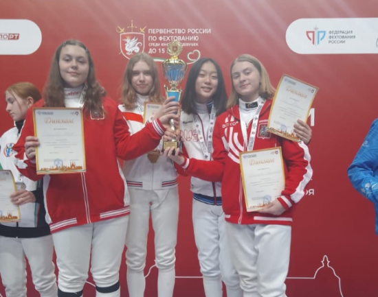 Спортсменка из Южного Бутова стала призером первенства России по фехтованию