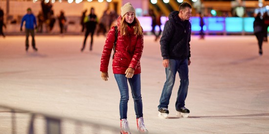 На катке на Ленинском проспекте 22 декабря пройдут «Веселые старты на коньках»
