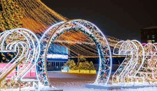 Жители ЮЗАО могут полюбоваться инсталляциями у цирка на проспекте Вернадского и на Ленинском проспекте