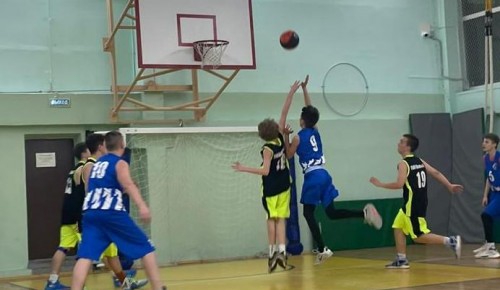 Ученики школы №7 заняли второе место в соревнованиях по баскетболу