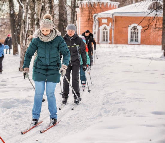 В Воронцовском парке организованы лыжные тренировки  для детей и взрослых