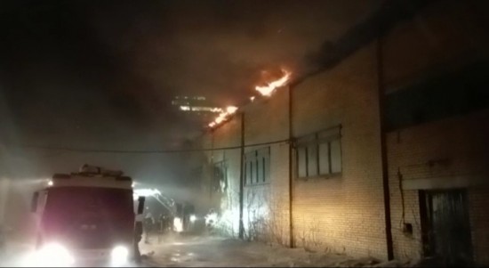 Пожар в Зюзино