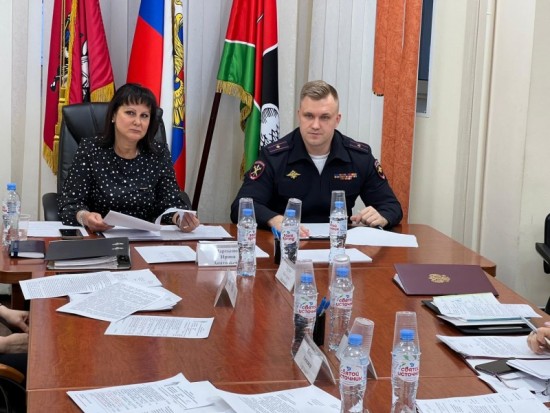 В Гагаринском районе прошел отчет перед муниципалитетом о работе полиции в 2022 году