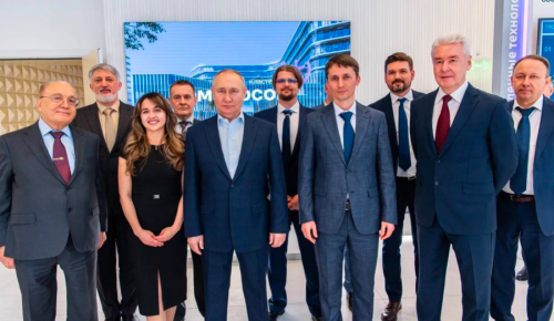 Путин отметил  вклад мэра Москвы в проект инновационного кластера МГУ 
