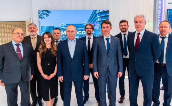 Владимир Путин оценил вклад мэра Москвы в создание кластера «Ломоносов»