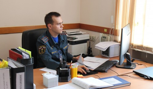 Лейтенант внутренней службы дознаватель 1 РОНПР Семен Чехович рассказал о своей службе