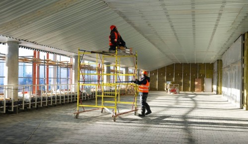 Ледовый дворец в Ясеневе готов почти на 70 процентов