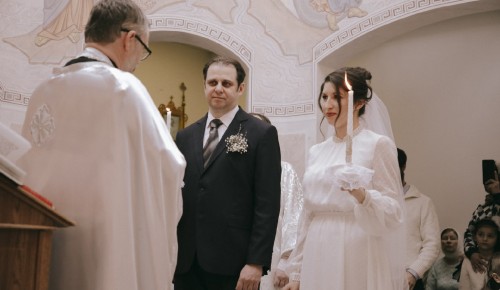 Сотрудники Свято-Софийского соцдома Лейла и Александр сыграли свадьбу