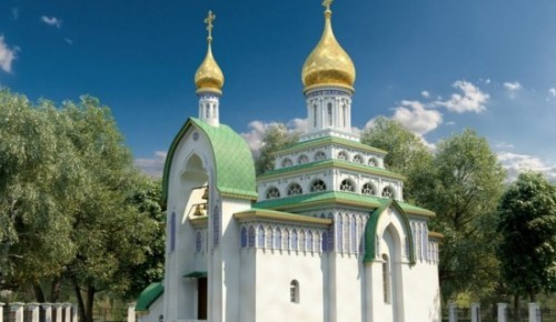 В Академическом районе продолжается возведение храма Святителя Луки, Архиепископа Симферопольского и Крымского