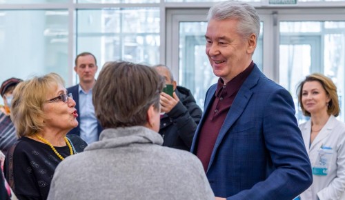 Собянин открыл новую детско-взрослую поликлинику для жителей Свиблова 