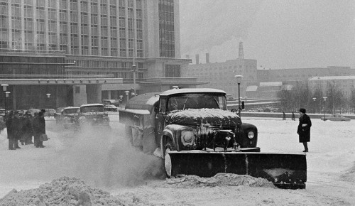 В Главархиве рассказали об организации уборки снега в столице во второй половине XX века