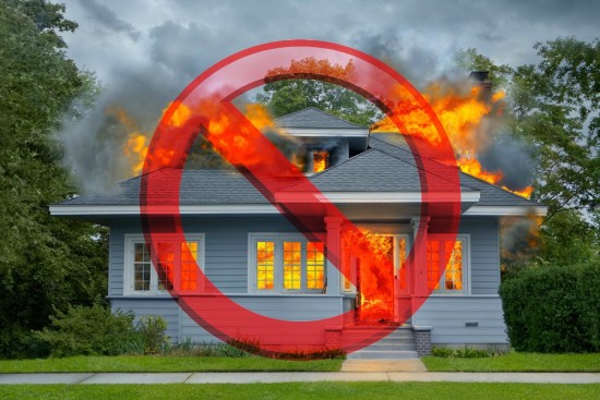 Как уберечь дом от огня?