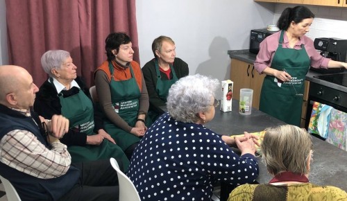 В ЦМД «Ясенево» прошел кулинарный мастер-класс по приготовлению панакоты 