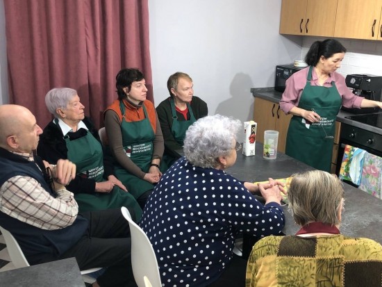 В ЦМД «Ясенево» прошел кулинарный мастер-класс по приготовлению панакоты 