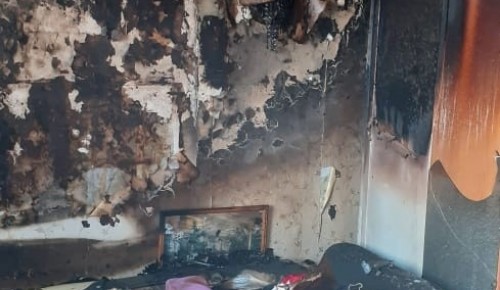 Огнеборцы ЮЗАО ликвидировали пожар в квартире