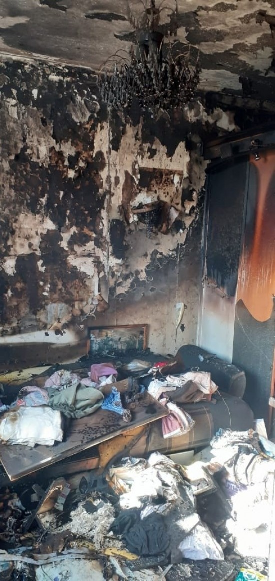 Огнеборцы ЮЗАО ликвидировали пожар в квартире