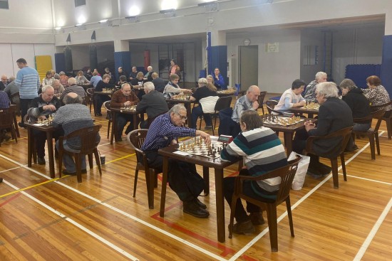 «Долголеты» Гагаринского района заняли 2 место в окружных соревнованиях по шахматам